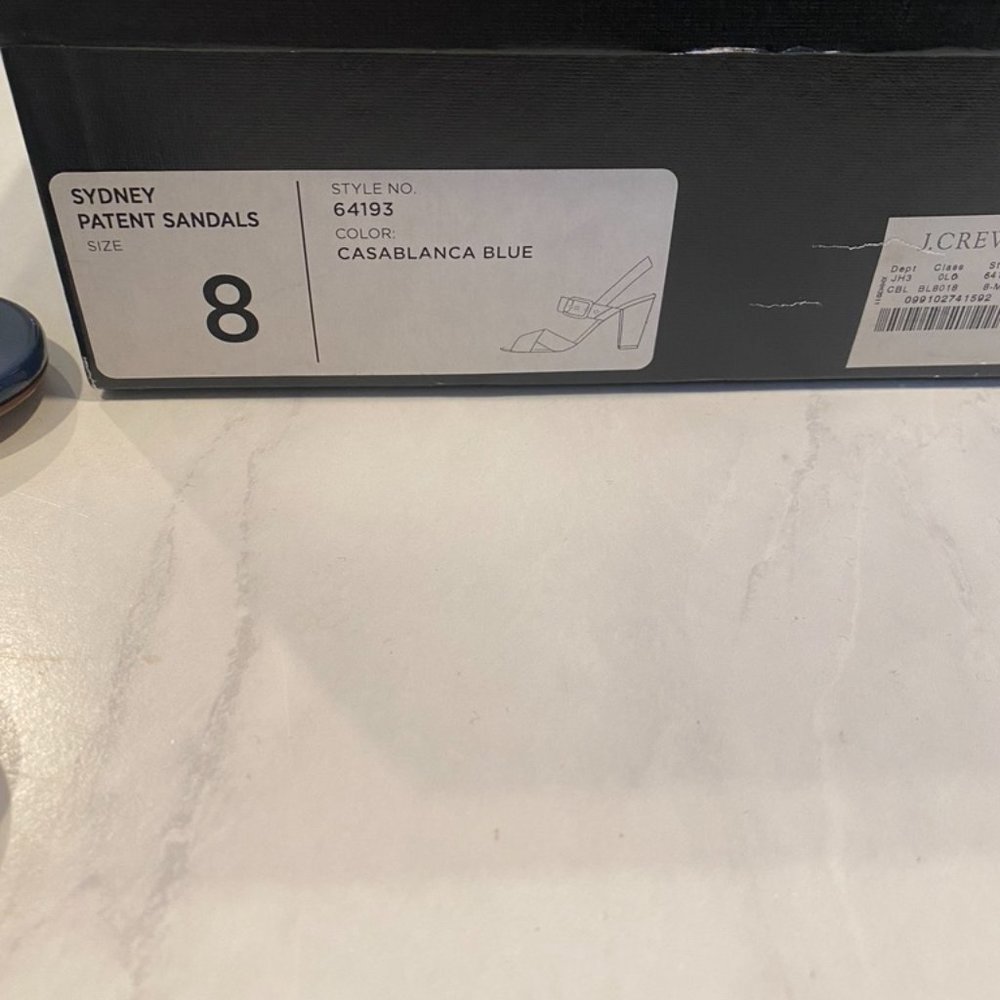 J. Crew Sydney Patent Sandals (Size 8) View 5